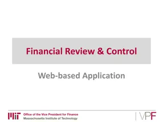 Enhanced FRC Application for Efficient Financial Review