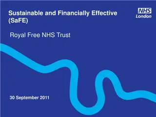 Innovative Strategies for London NHS Trust Sustainability