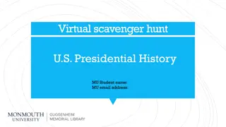Explore U.S. Presidential History with MU Virtual Scavenger Hunt