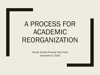 Academic Reorganization Process at UMKC