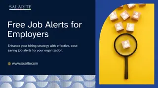 Free Job Alerts for Employers