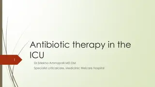 Understanding Antibiotic Therapy in the ICU: Strategies and Considerations