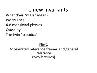 Understanding Mass, Invariants, and Relativity in 4-Dimensional Physics