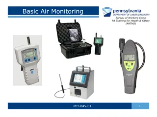 Air Monitoring Training Overview