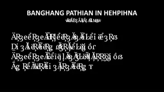 Pathian Hehpihna Bi Akna Late