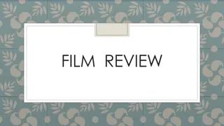 How to Write a Film Review: Types of Films and Useful Vocabulary