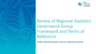 Regional Statistics Governance Group Review Summary