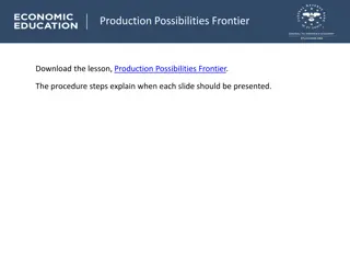 Understanding Production Possibilities Frontier