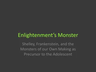 Shelley's Frankenstein: Precursor to Adolescent Monsters