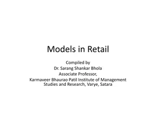 Retail Models and Scenario in India
