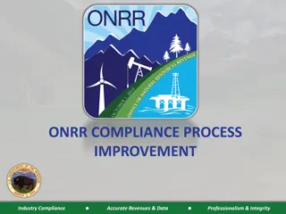 Improving ONRR Compliance Processes for Accurate Revenues