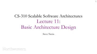 Scalable Software Architectures Lecture Highlights