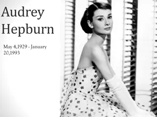 Audrey Hepburn - Iconic British Actress