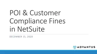 NetSuite Compliance Fines Overview