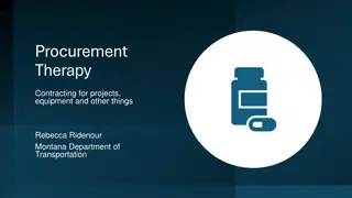 Improving Procurement Processes for Research Projects
