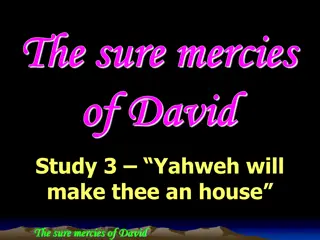 Mercies of David Study and Promises in Scripture