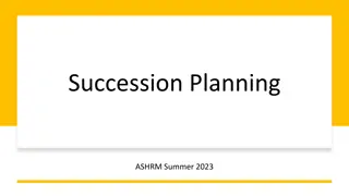 Unique Succession Planning Insights - Summer 2023