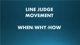 Volleyball Line Judge Movement Tips
