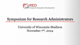 RAMP Overview and Research Administration Workflow