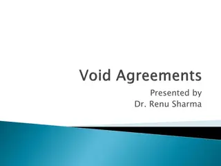 Invalid Agreements in Contract Law