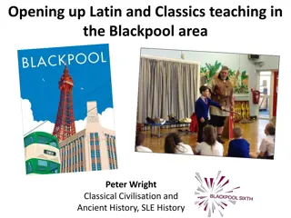 Boosting Academic Vocabulary with Latin and Classics in Blackpool