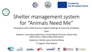 Digital Shelter Management Solution for Animals in Need Me
