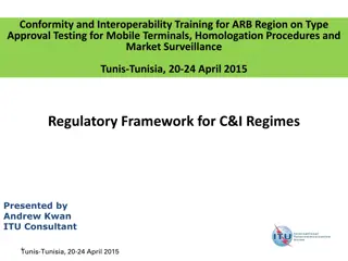 Regulatory Training for ARB Region on Type Approval Testing