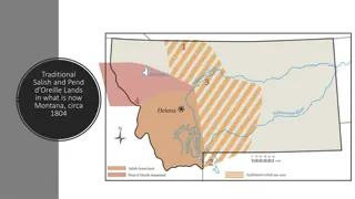 Traditional Salish and Pend d'Oreille Lands in Montana