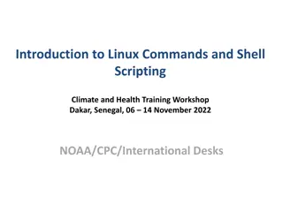 Introduction to Linux Commands and Shell Scripting Workshop