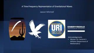 Frequency Representation of Gravitational Waves Analysis