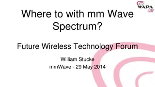 Exploring mmWave Spectrum in Future Wireless Technology