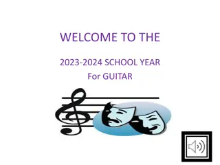 Guitar Class Expectations and Syllabus
