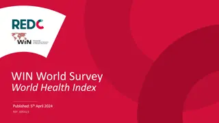 Irish Health Perceptions and Trends Analysis