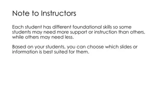 Understanding Student Accommodations: High School to Postsecondary Transition