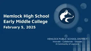 Exciting Opportunity: High School EMC Program at Hemlock