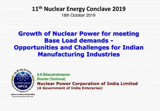 Nuclear Power Conclave - Opportunities and Challenges in Indian Manufacturing