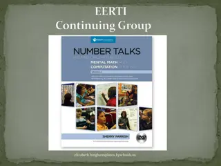 Benefits of Number Talks for Math Learning