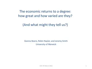 Understanding Graduate Returns and Variation
