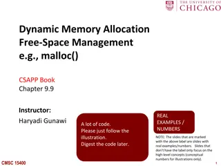 Dynamic Memory Allocation Overview