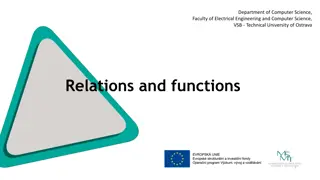 Relations and Functions in Computer Science
