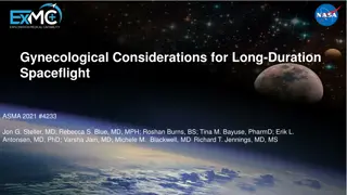 Gynecological Considerations for Long-Duration Spaceflight