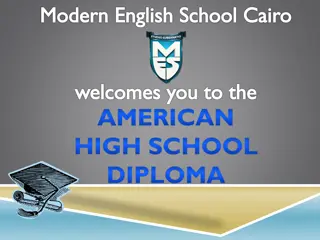 Explore Modern English School Cairo's American High School Diploma