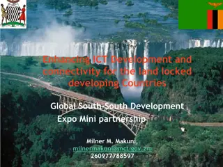 Enhancing ICT Development for Landlocked Developing Countries