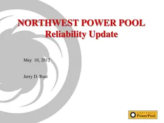 Northwest Power Pool Reliability Update May 10, 2012