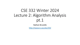 Understanding Data Structures and Algorithms in CSE 332 Winter 2024