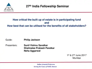 Estate Generation in Financial Seminars
