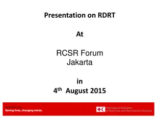 Understanding RDRT Programs for Effective Disaster Response