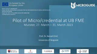 Developing Micro-Credentials in Elevator Engineering