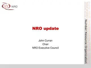 Understanding the NRO - Number Resource Organization
