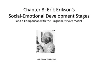 Erik Erikson's Social-Emotional Development Stages